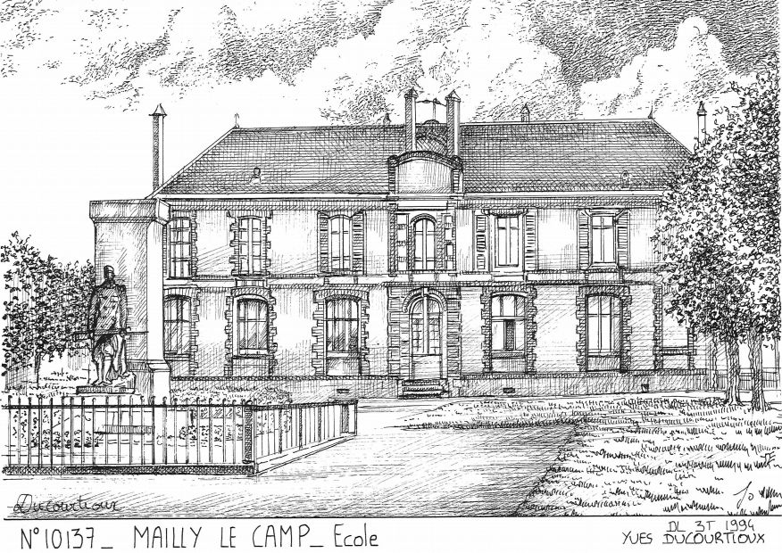 N 10137 - MAILLY LE CAMP - cole